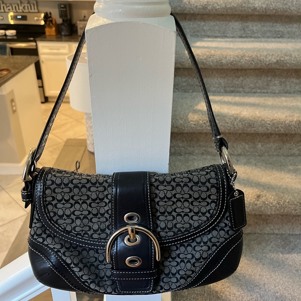 Coach SoHo Signature Flap purse